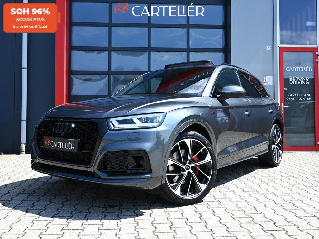 Audi Q5 55 TFSI e S-Line Quattro Competition | Pano | RS Led, Auto's, Audi, Automaat, 2005 kg, Gebruikt, Zwart
