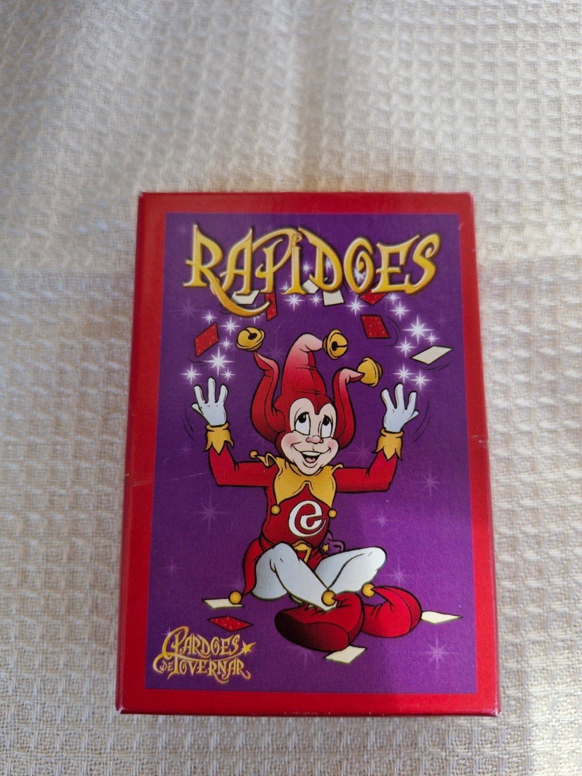Efteling Rapidoes Kaartspel - Pardoes de Tovernar, Een of twee spelers, Ophalen of Verzenden, Gebruikt, Efteling