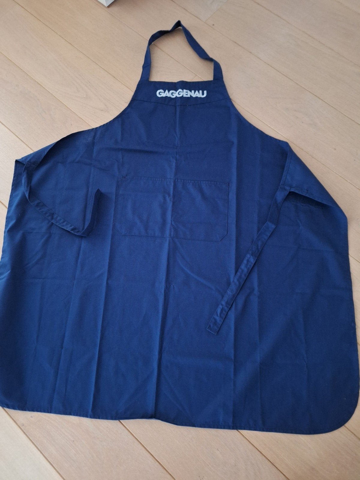 De bbq schort., Ophalen of Verzenden, Nieuw, Blauw, Schort