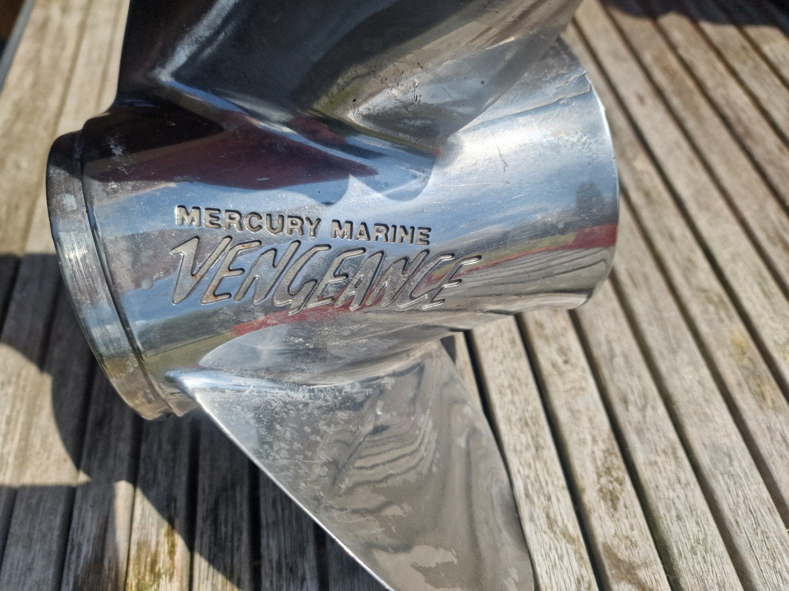Mercury Marine Vengeance RVS Schroef 48-16316 19P, Watersport en Boten, Ophalen of Verzenden, Zo goed als nieuw, Motor en Techniek
