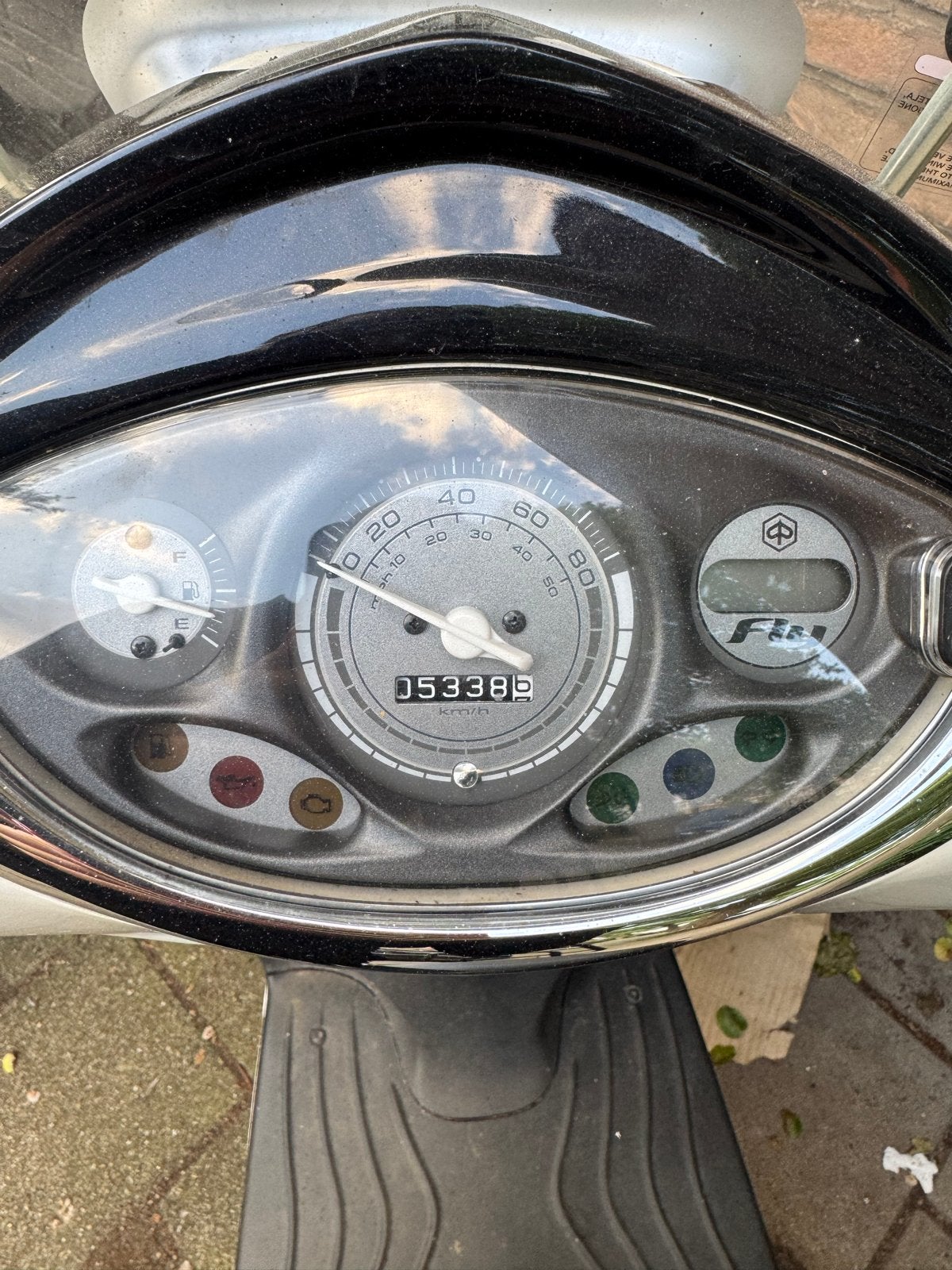 Piaggio Fly Scooter - Wit, Goed Onderhouden, Ophalen, Gebruikt, Maximaal 45 km/u, Fly