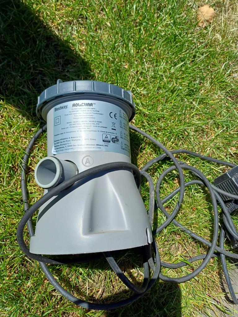 Bestway Flowclear filterpomp zwembadpomp 58381, Ophalen of Verzenden, Zo goed als nieuw, Zwembadpomp