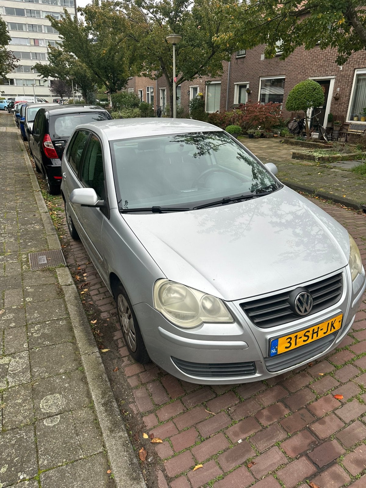 Volkswagen Polo 1.4 55KW 2006 Grijs, Voorwielaandrijving, 15 km/l, Origineel Nederlands, Bedrijf