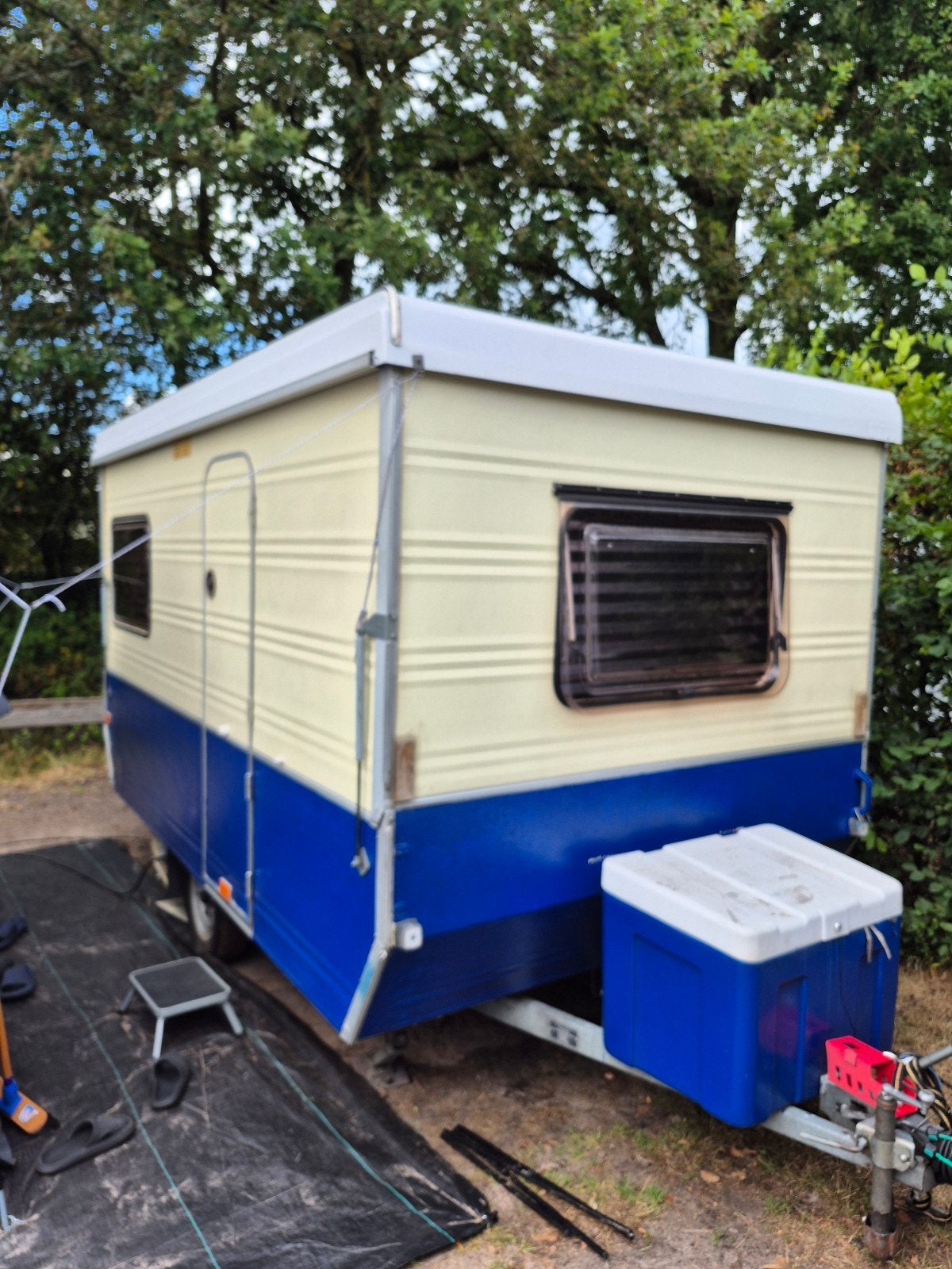 Elemaie Klapcaravan, Caravans en Kamperen, Caravans, Overige merken, Openslaande ramen, Tot 500 kg, Particulier