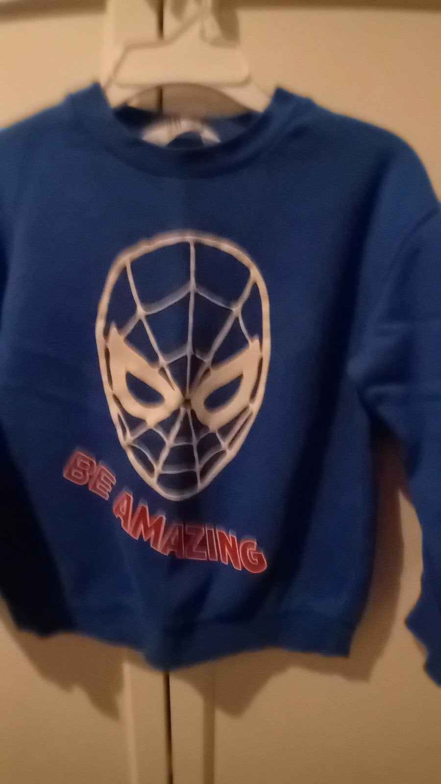 Spiderman fleece trui H&M maat 122/128, Trui of Vest, H&M, Ophalen of Verzenden, Zo goed als nieuw
