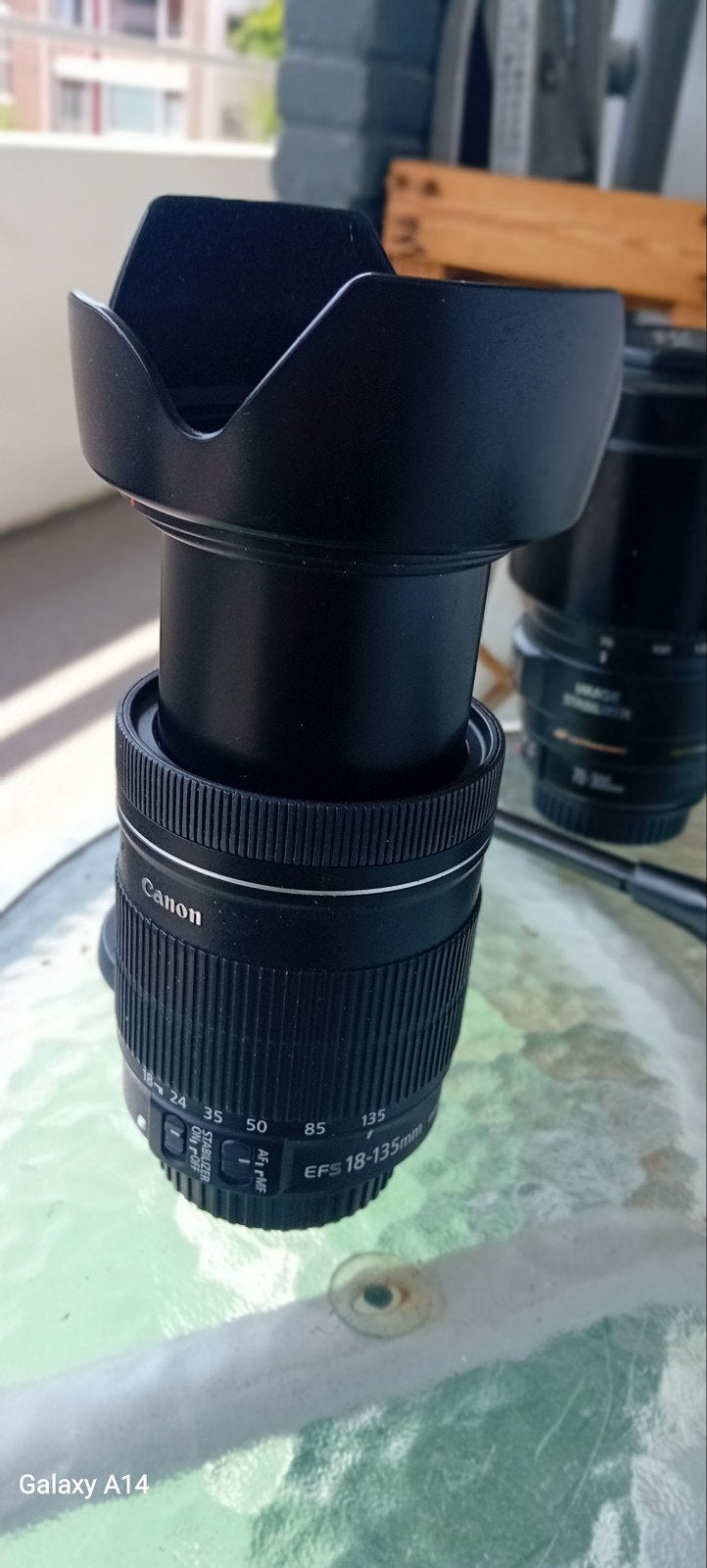 Canon EF-S 18-135mm f/3.5-5.6 IS STM Lens, Audio, Tv en Foto, Fotografie | Lenzen en Objectieven, Zo goed als nieuw, Standaardlens