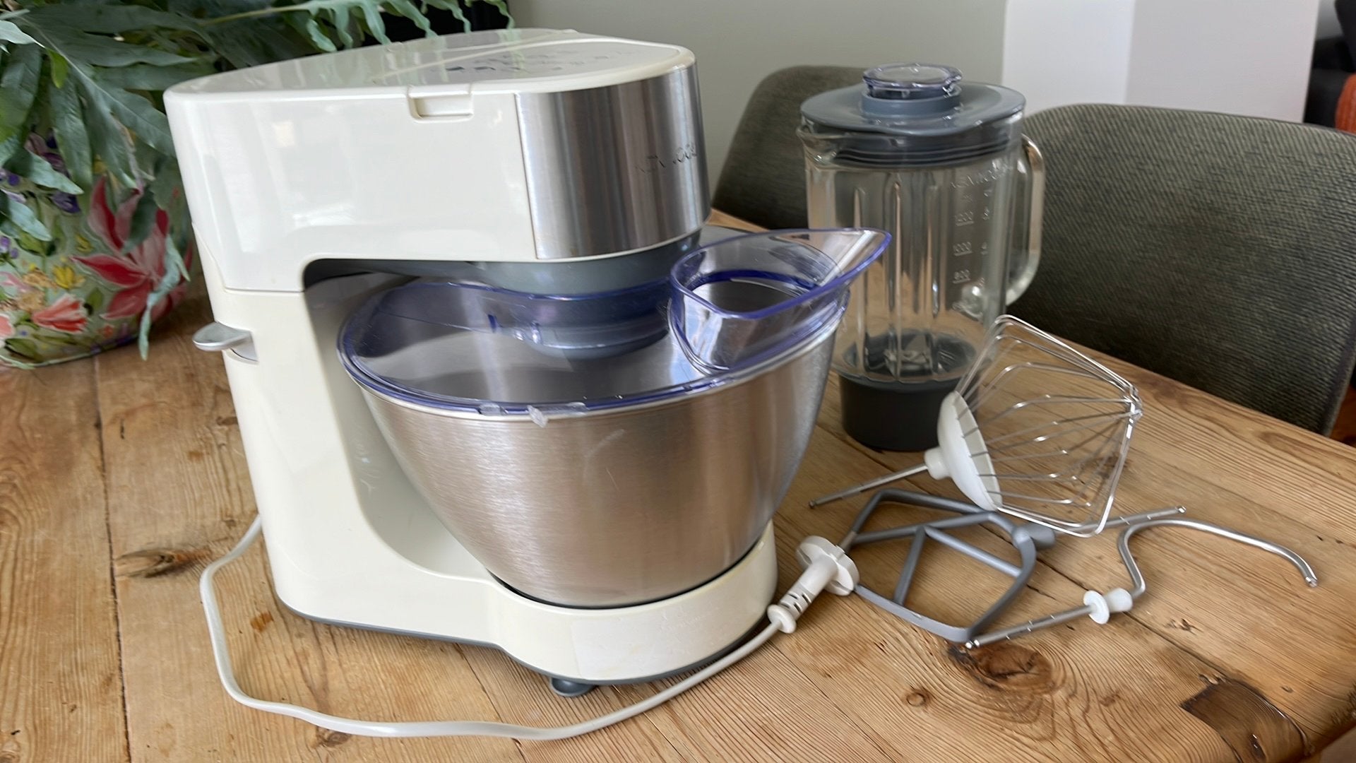 Kenwood KM 28 Prospero Keukenmachine met Blender, Witgoed en Apparatuur, Keukenmixers, Gebruikt, Ophalen of Verzenden, Vaatwasserbestendig