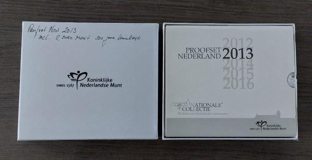 Nederland Proofset 2013, Ophalen of Verzenden, Koningin Beatrix, Euro's