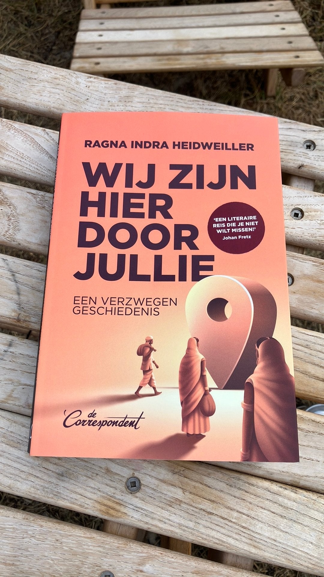 R.I. Heidweiller - Wij zijn hier door jullie  Correspondent, Ophalen of Verzenden, Nieuw, Ragna Indra Heidweiller