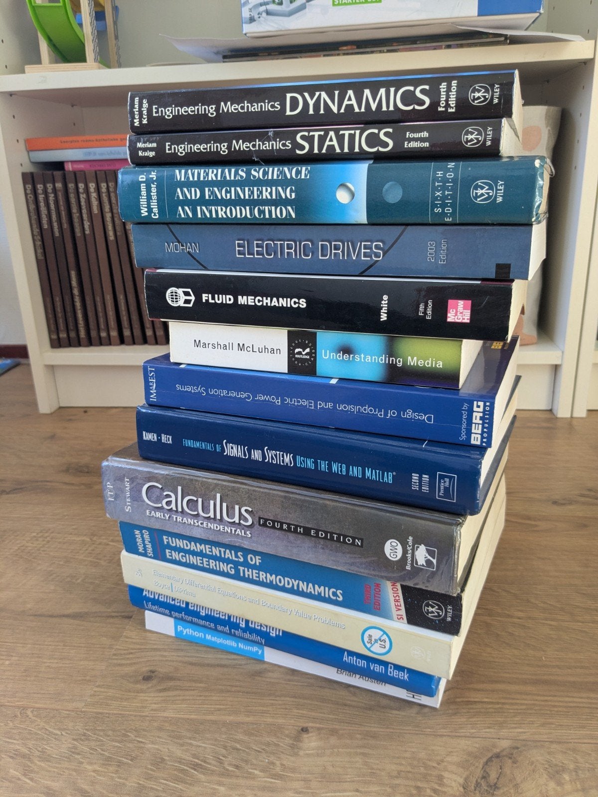 diverse studieboeken opleiding werktuigbouwkunde, Boeken, Ophalen of Verzenden, Gelezen