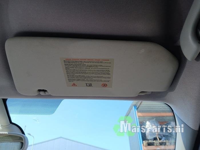 Zonneklep van een Renault Grand Scenic, Auto-onderdelen, Interieur en Bekleding, Gebruikt, -, Renault, -