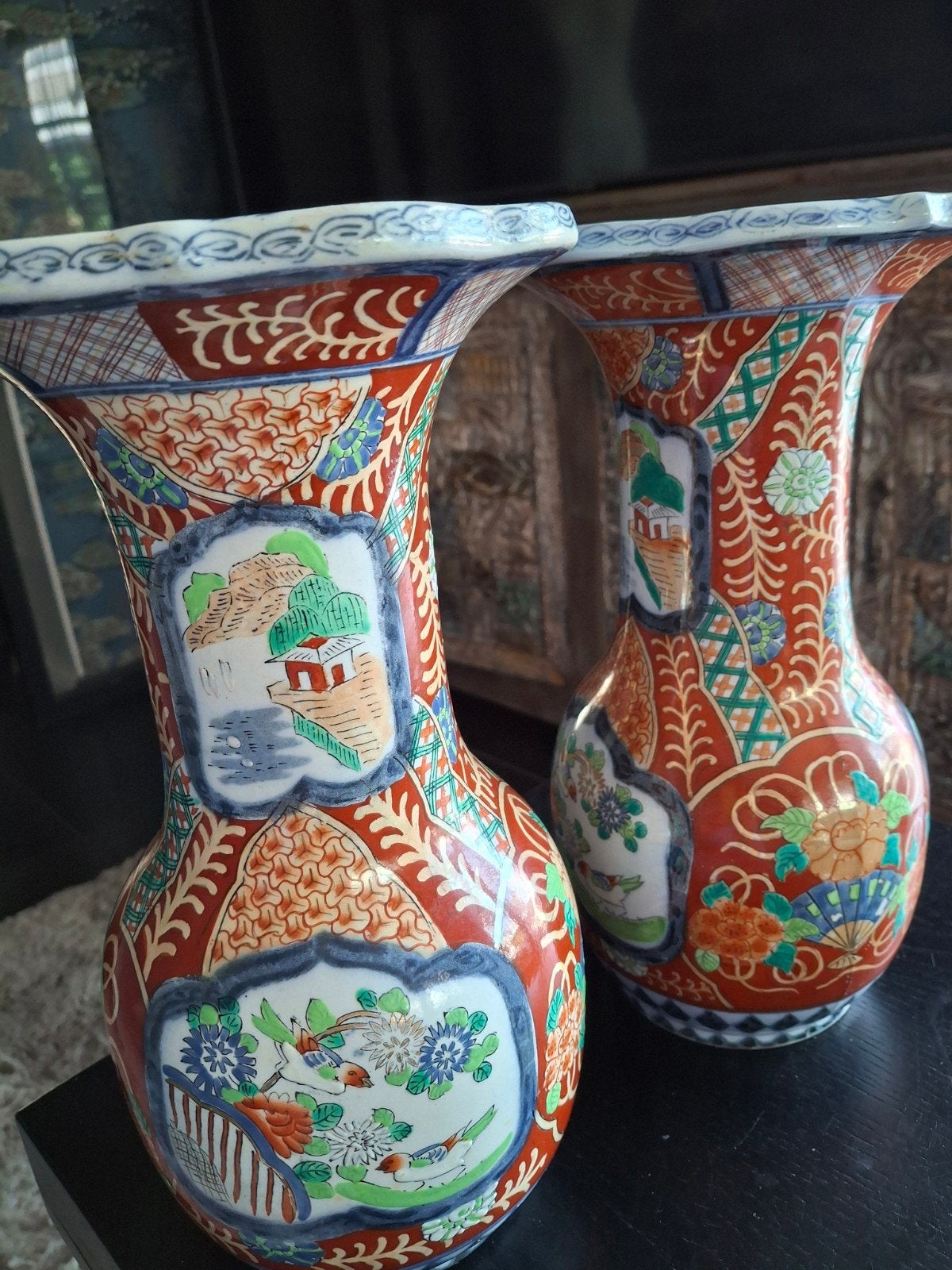 Imari vazen uit 1890, Ophalen of Verzenden