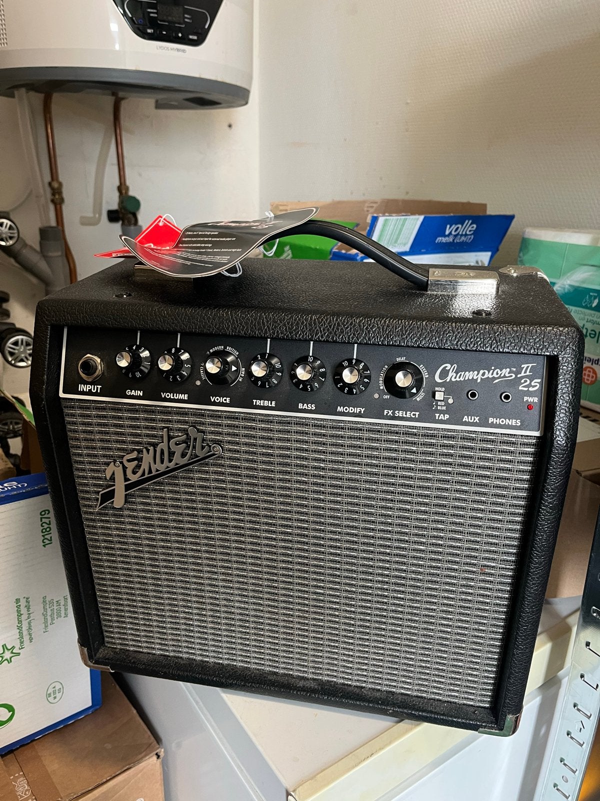 Fender Champion 25 watt gitaar versterker, Muziek en Instrumenten, Ophalen of Verzenden, Gebruikt, Gitaar, Minder dan 50 watt