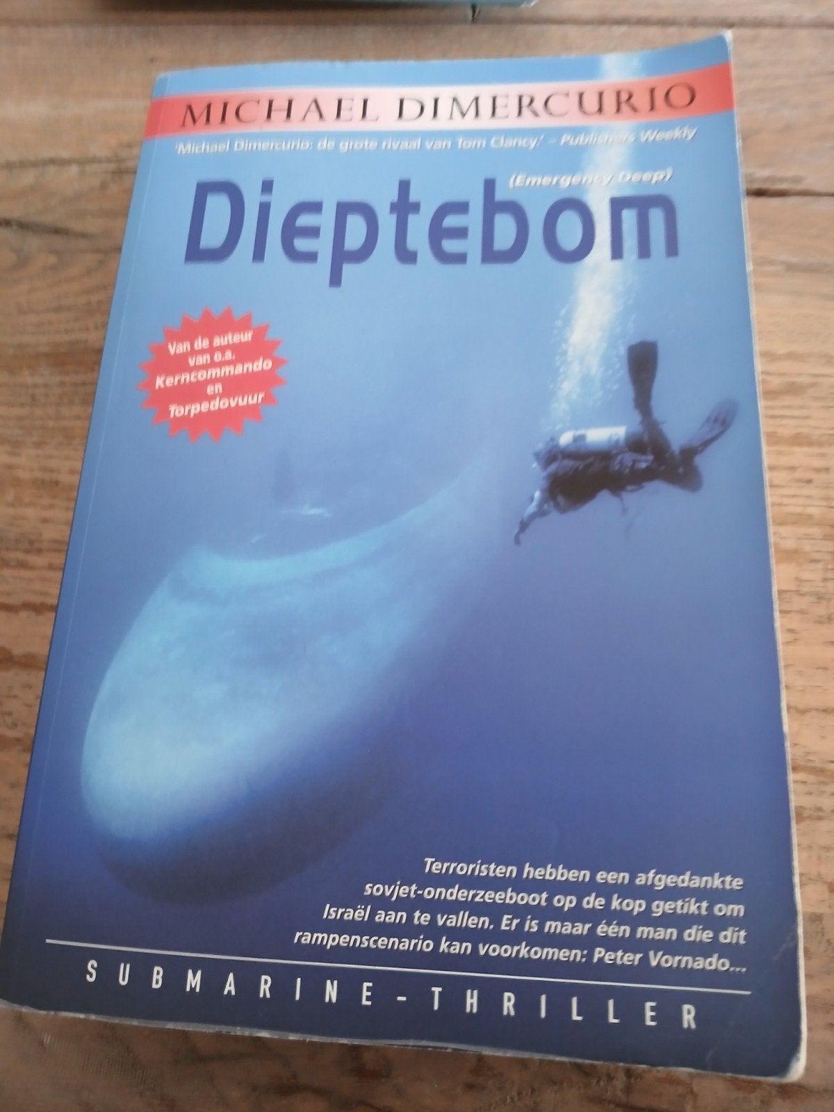 Dieptebom - Michael DiMercurio (Submarine Thriller), Ophalen of Verzenden