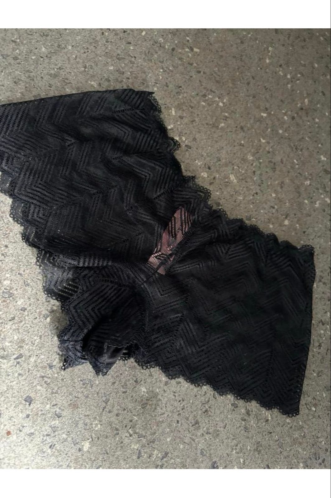 Hunkemöller Kanten Onderbroek Maat S, Ophalen of Verzenden, Zwart, Slip