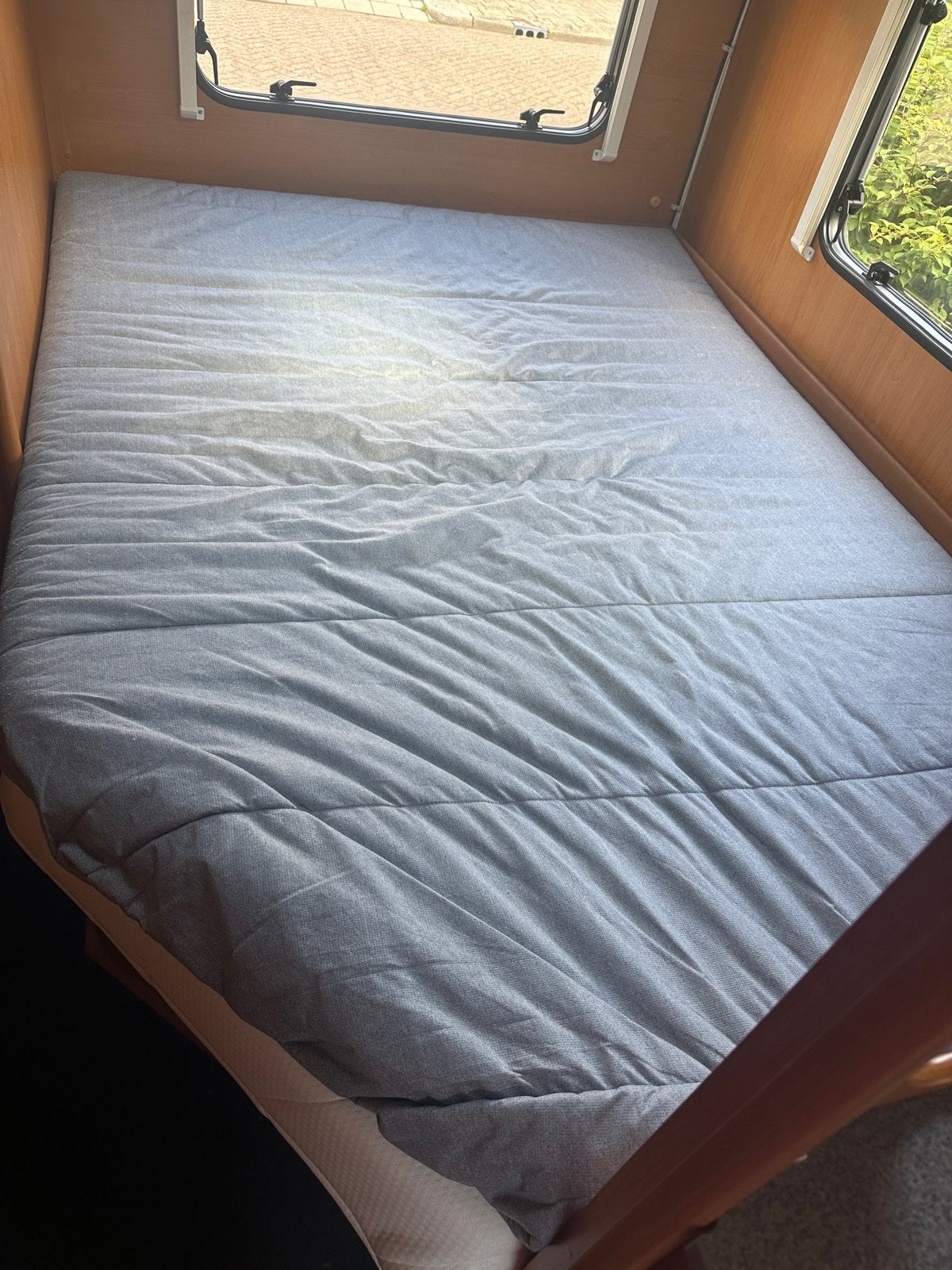 Ikea topper extra dik voor fransmatras caravan, Ophalen, Zo goed als nieuw