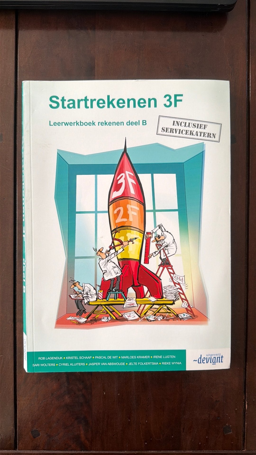 Startrekenen 3F, Overige vakken, Rob Lagendijk; Rieke Wynia; Kristel Schaap; Irene Lugten; Mar..., Ophalen of Verzenden, Zo goed als nieuw