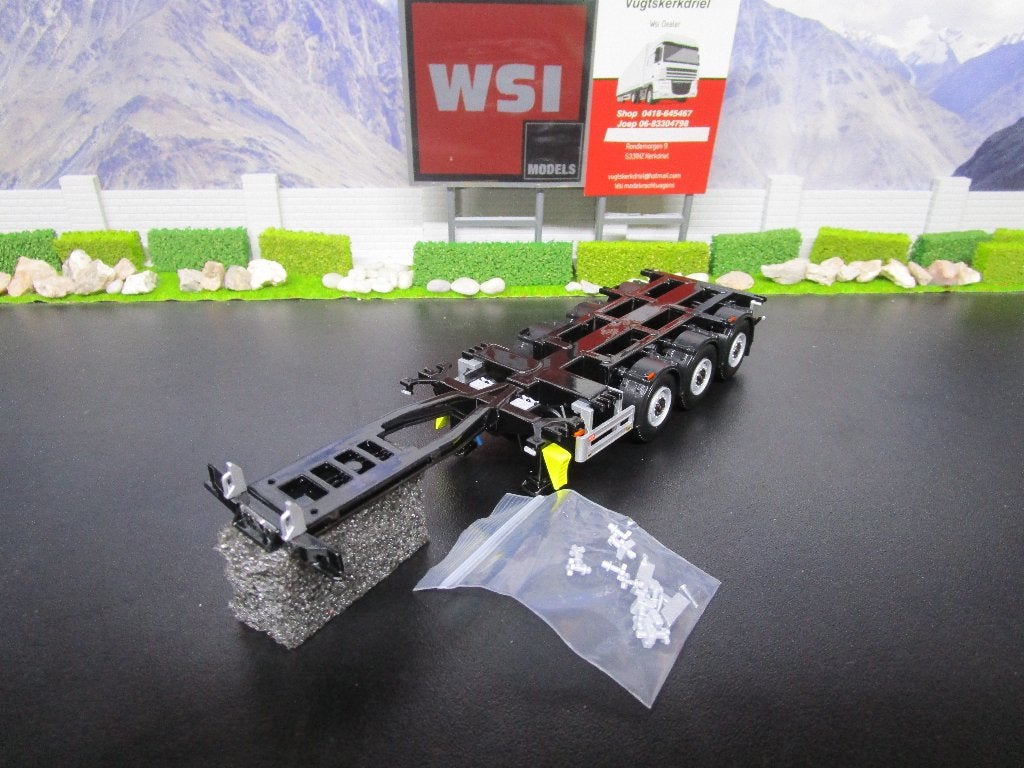wsi 03-1010 pacton uischuifbare container chassis 3 as, Ophalen of Verzenden, Nieuw, Bus of Vrachtwagen, Wsi