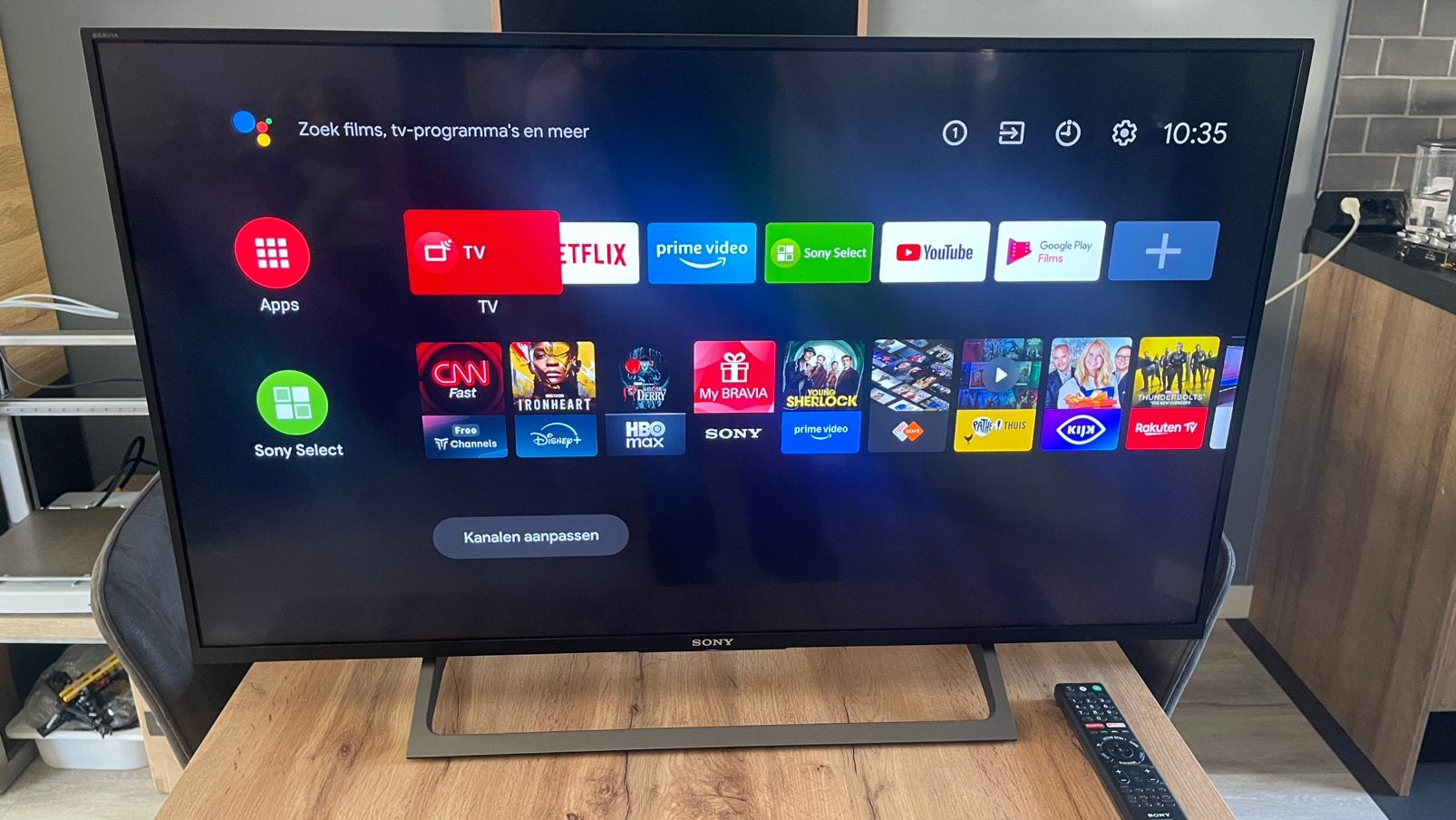 Sony 43 Inch 4K Smart TV, Ophalen, 50 Hz, Zo goed als nieuw, Sony