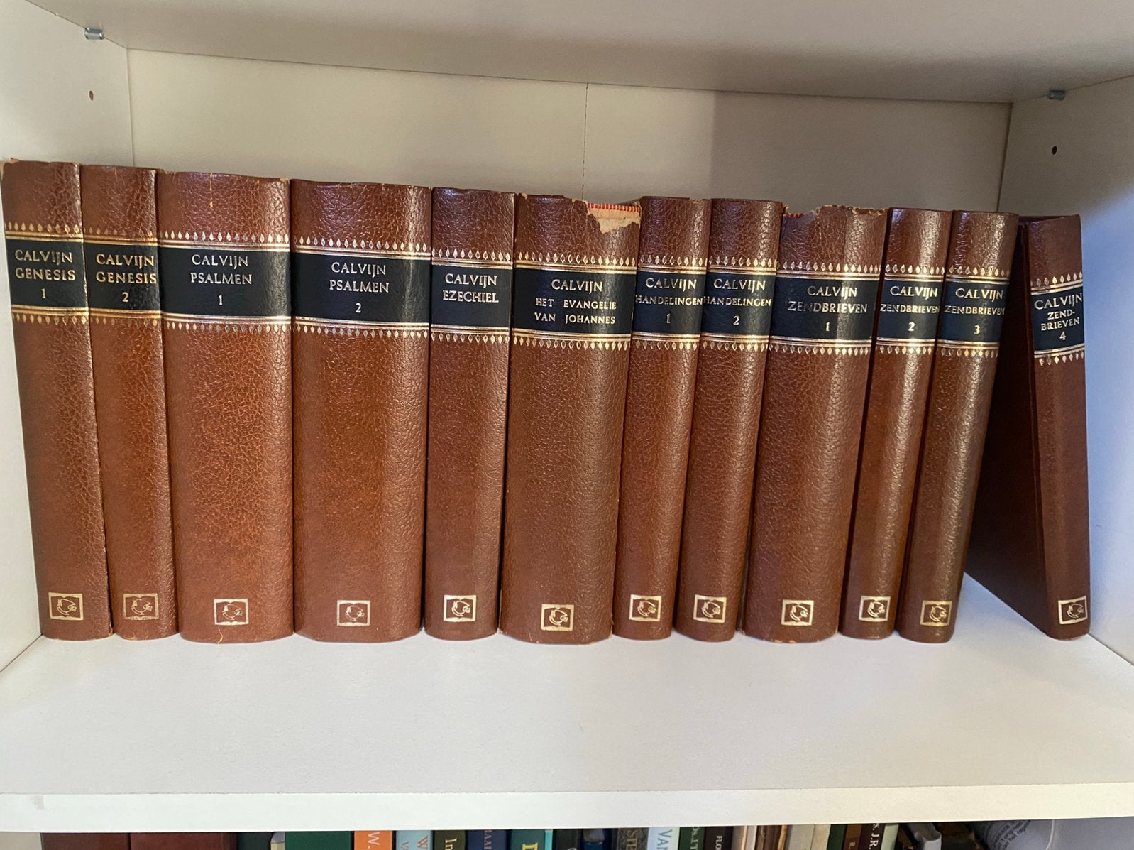 Bijbelverklaringen Calvijn, Boeken, Ophalen of Verzenden, Zo goed als nieuw