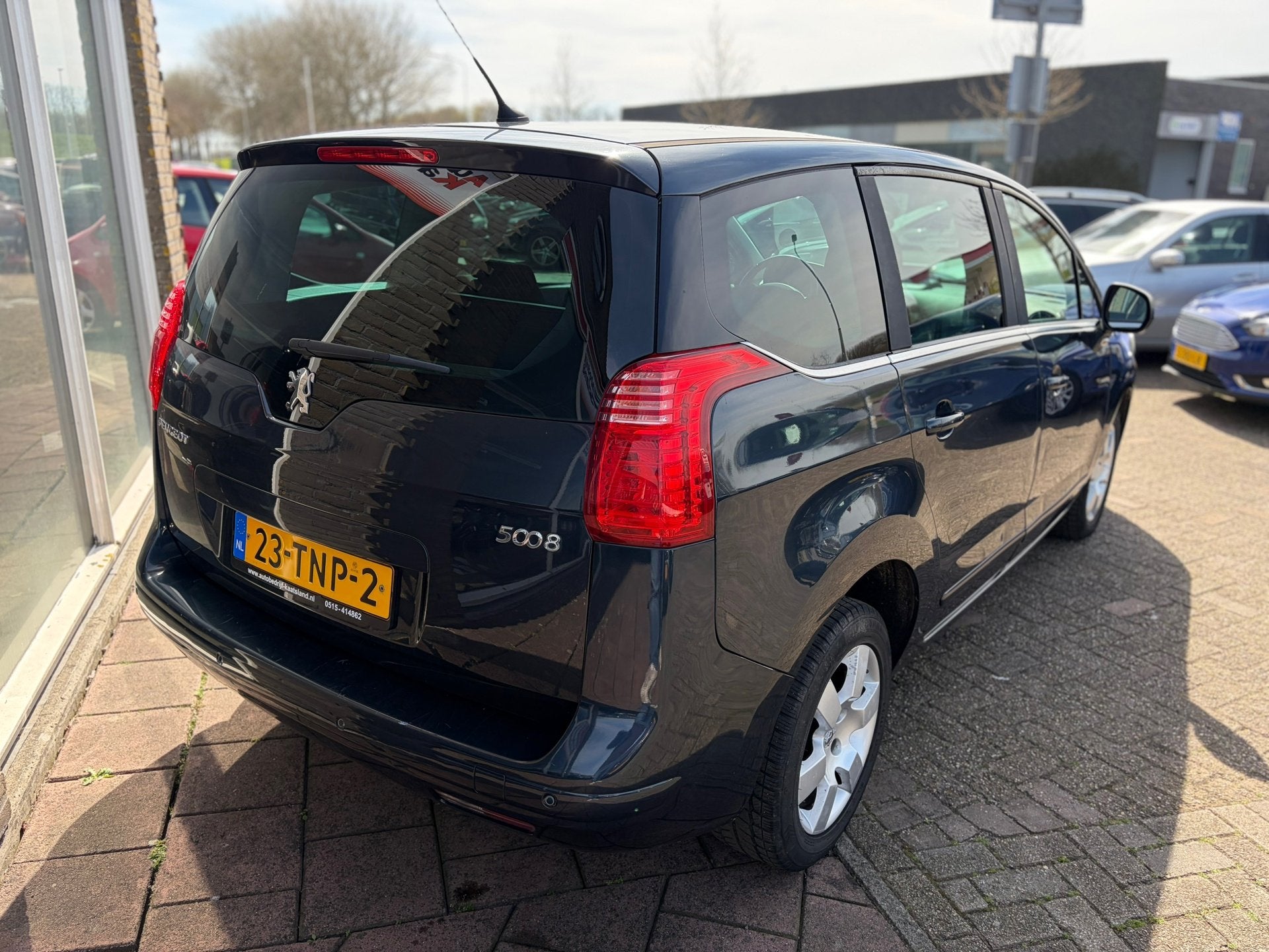 Peugeot 5008 1.6 VTi Blue Lease 5p. - Navi - Cruise - PDC -, Voorwielaandrijving, Euro 5, Gebruikt, Zwart