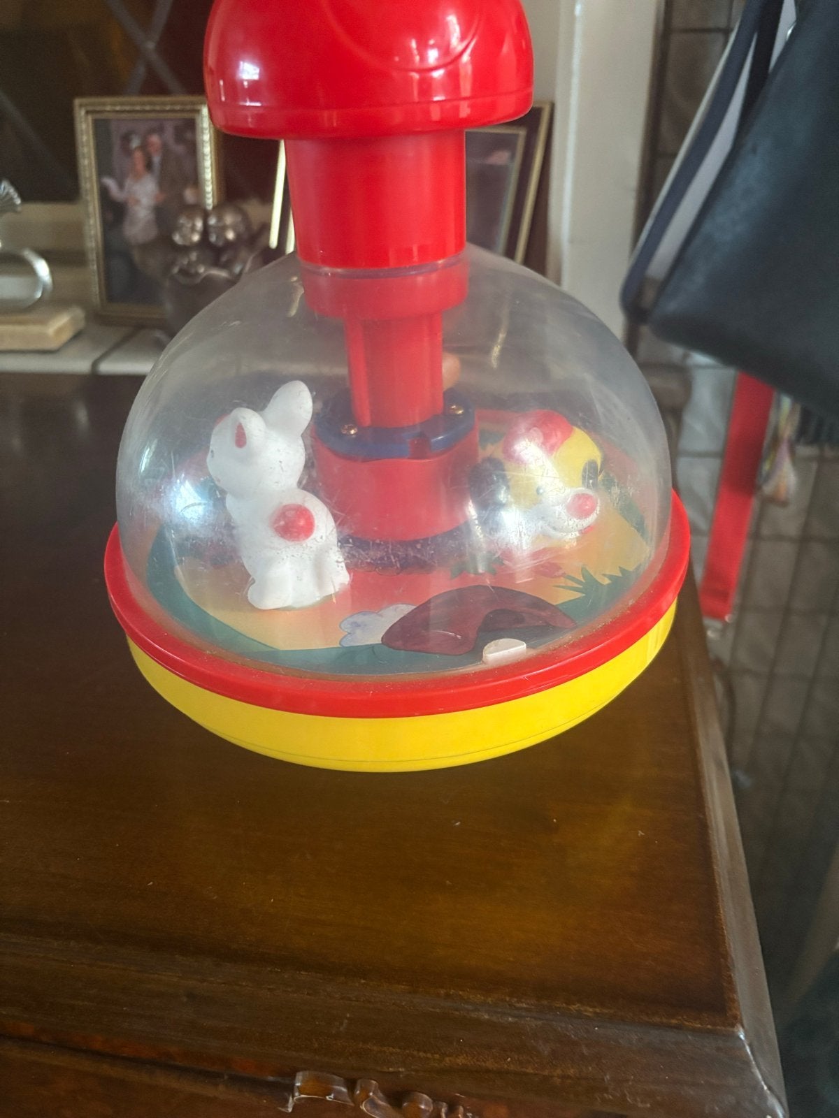 Draaimolen met konijn en hondje, Ophalen of Verzenden, Gebruikt, Overige typen