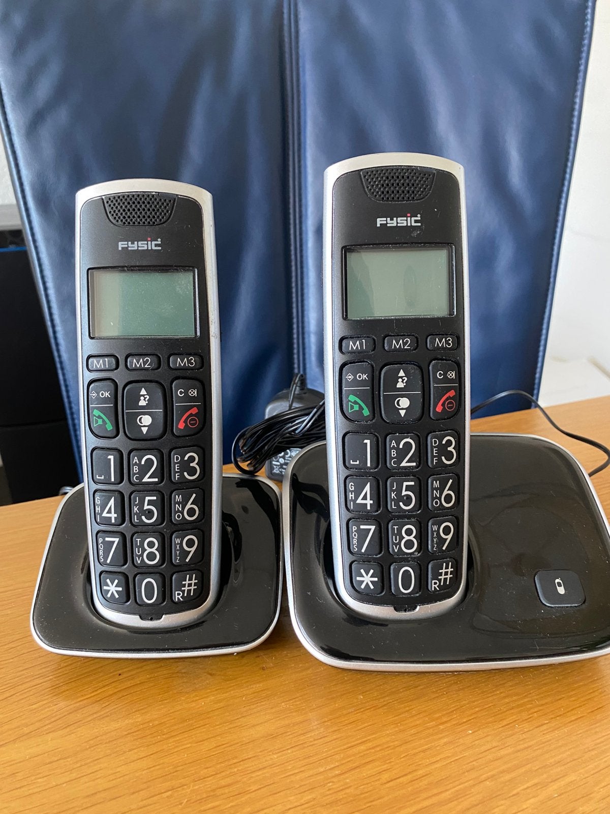 Fysic Senioren telefoonset, Ophalen, Gebruikt, 2 handsets
