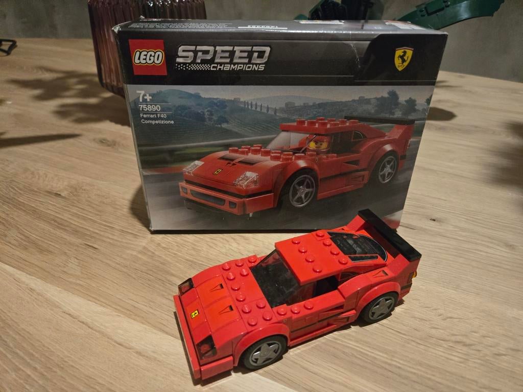 Lego Speed Champions 75890 Ferrari F40 Competizione, Kinderen en Baby's, Speelgoed | Duplo en Lego, Ophalen of Verzenden