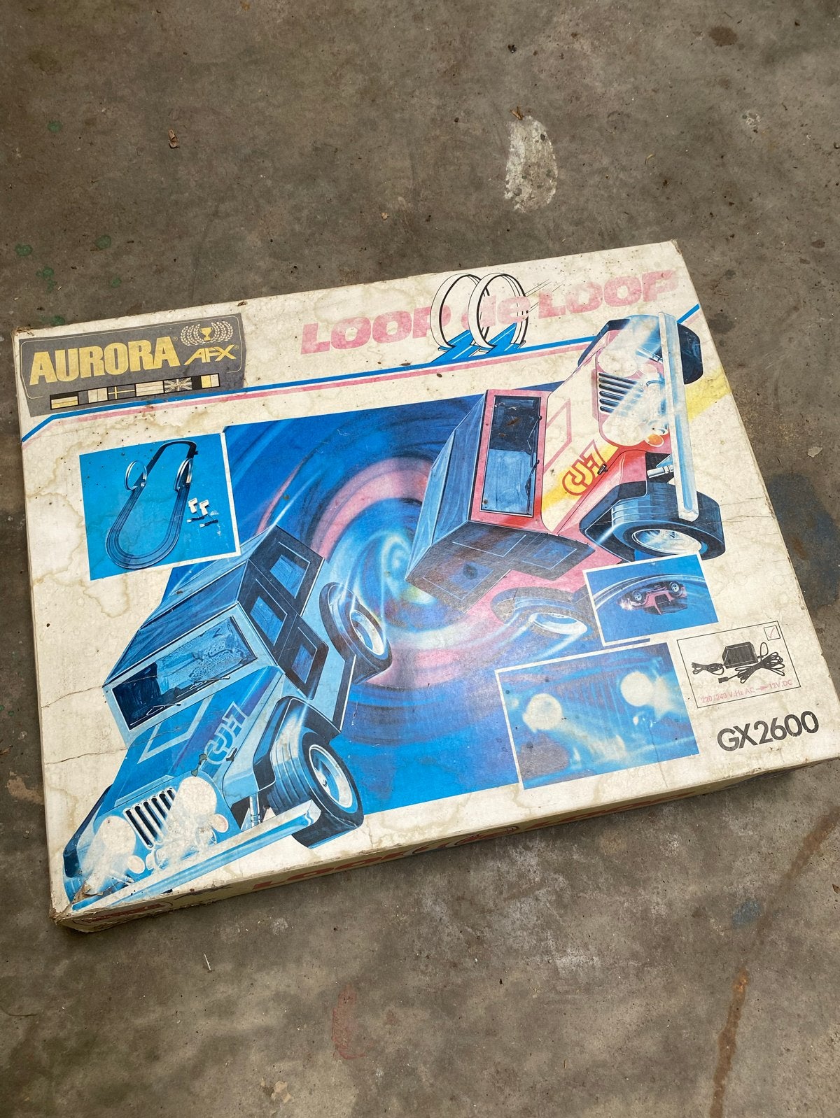 Aurora AFX GX2600 Loop Racebaan - Vintage, Kinderen en Baby's, Met looping, Elektrisch, Ophalen, Overige merken
