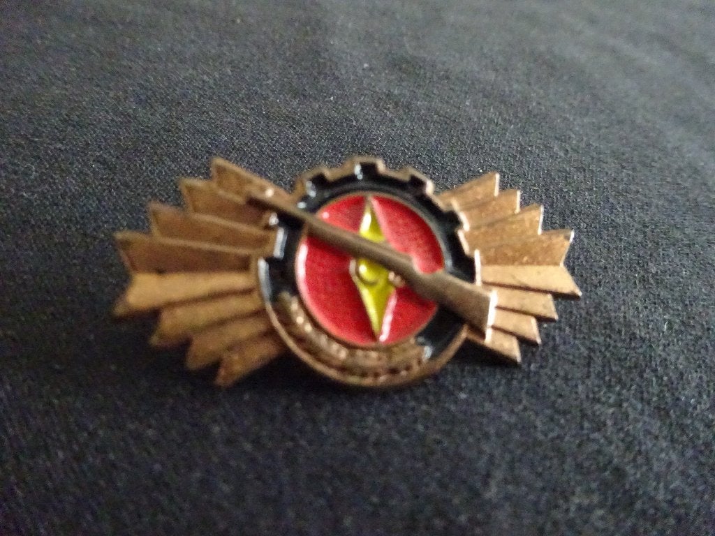 DDR:  GST gute vormilitärische und technische Kenntnisse, Verzamelen, Ophalen of Verzenden, Landmacht, Duitsland, Embleem of Badge