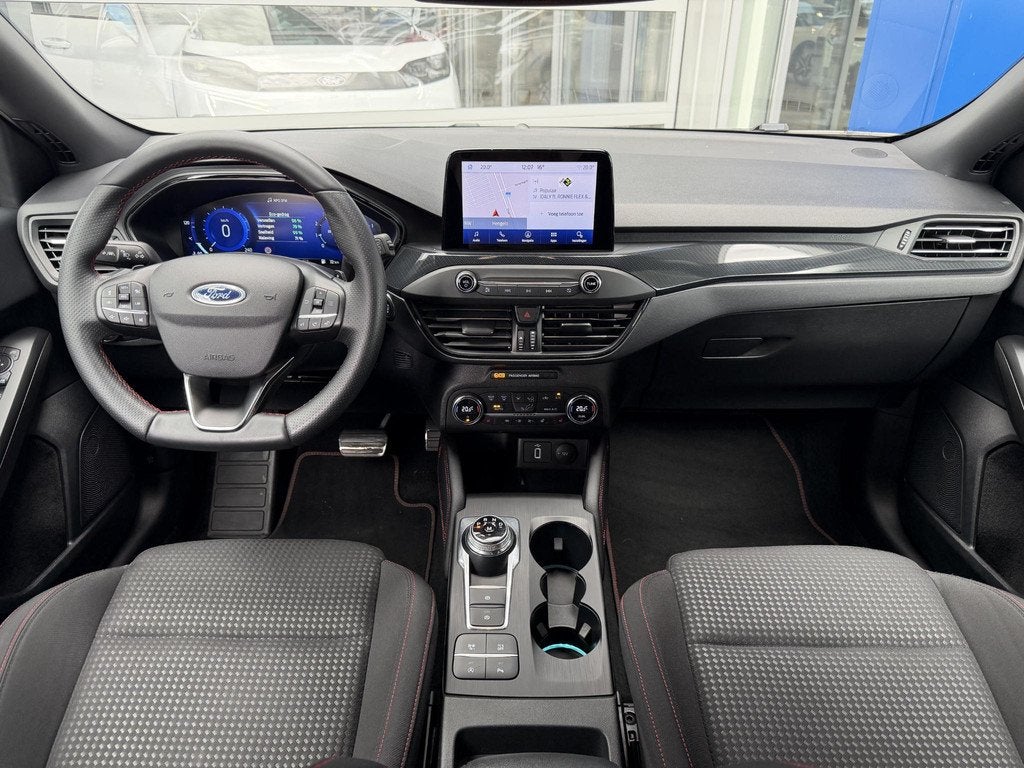 Ford Focus Wagon 1.5 EcoBoost ST Line X, Auto's, Ford, Stof, Euro 6, Origineel Nederlands, 3 cilinders