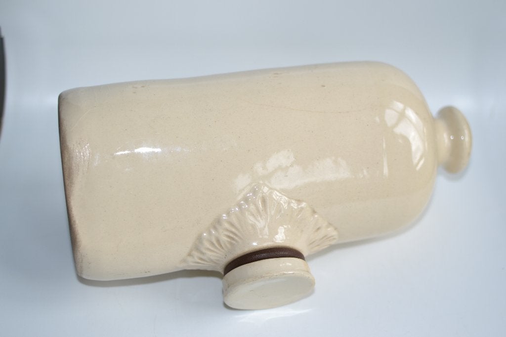 Antieke stenen bedkruik - Vintage warmwaterkruik, Ophalen of Verzenden