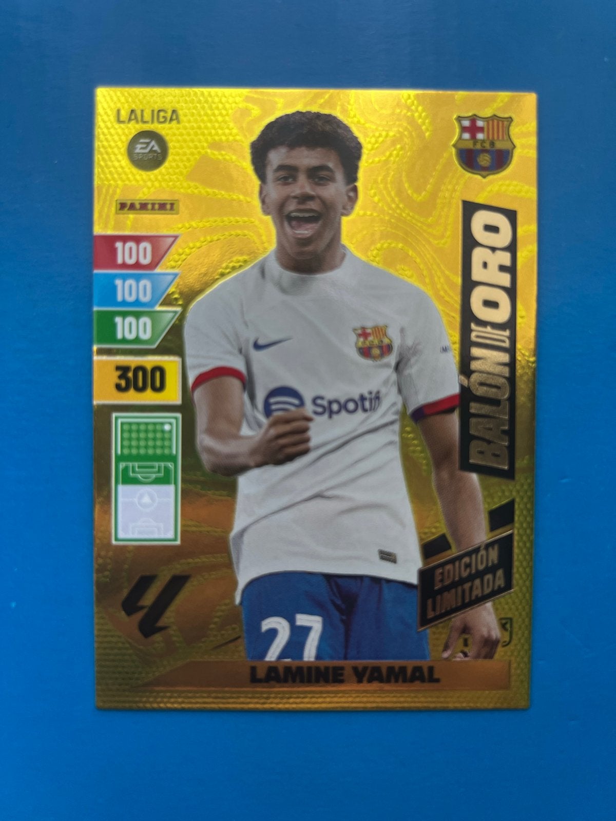 Lamine Yamal Panini Adrenalyn XL La Liga 2023-24, Hobby en Vrije tijd, Stickers en Plaatjes, Ophalen of Verzenden, Zo goed als nieuw