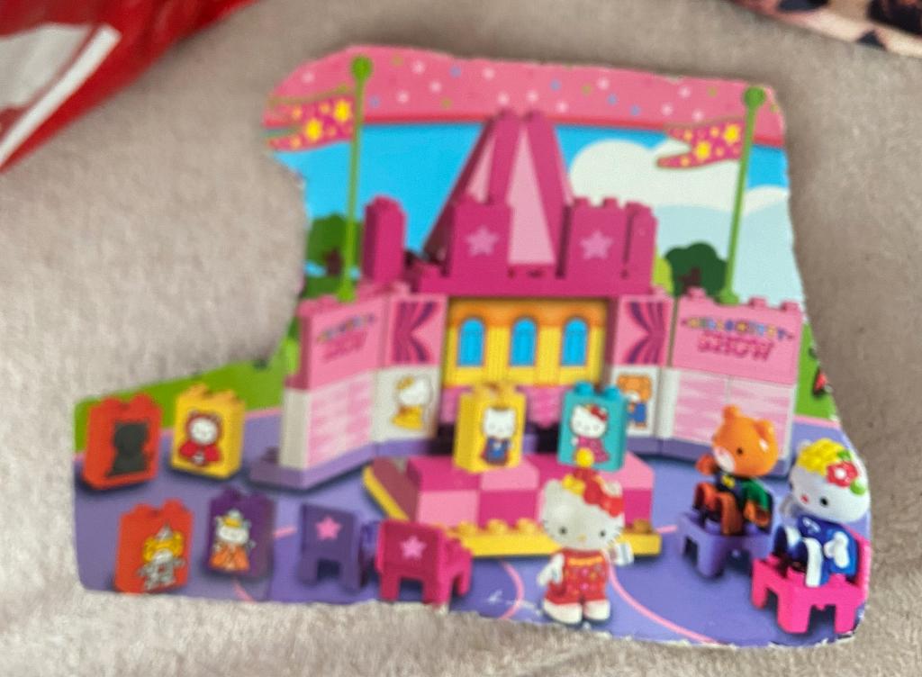hello kitty bouw blokjes, Ophalen of Verzenden, Zo goed als nieuw