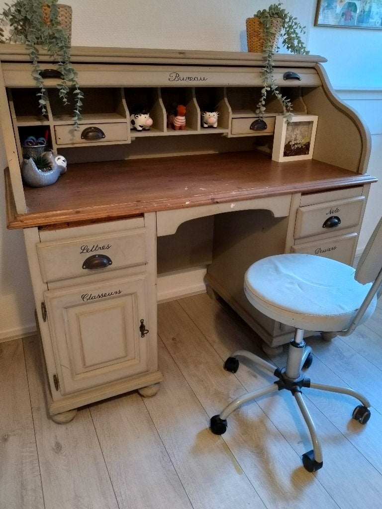 Bureau, Gebruikt, Secretaire, Opzetstuk, Ophalen