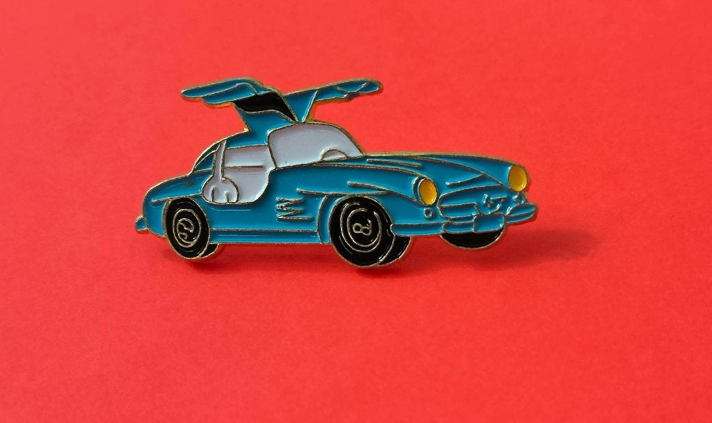 Auto pin nr.1, Ophalen of Verzenden, Nieuw, Transport, Speldje of Pin