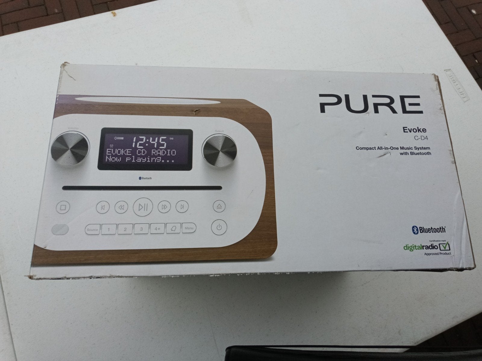Pure Evoke C-D4 All-in-One Muzieksysteem met Bluetooth, Ophalen of Verzenden