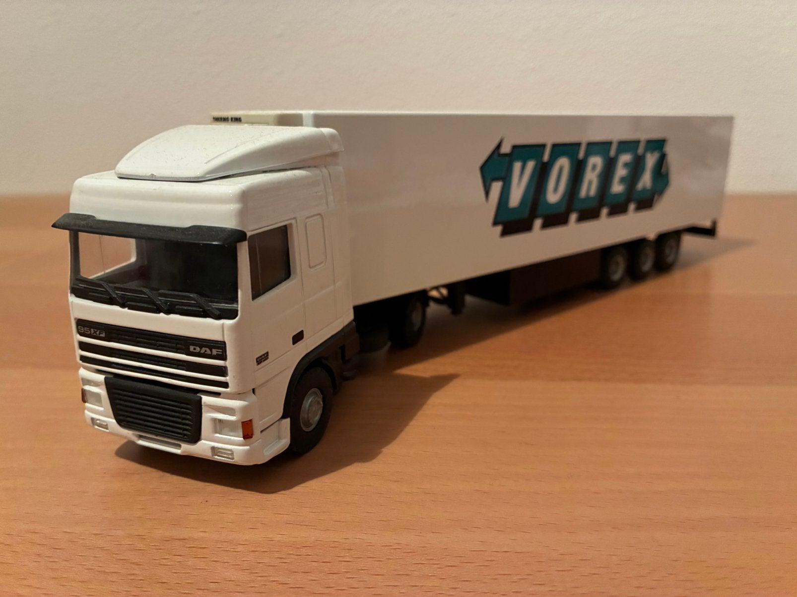 Lion Toys DAF 95XF uitv. Vorex, Ophalen of Verzenden, Zo goed als nieuw, Bus of Vrachtwagen, Lion Toys