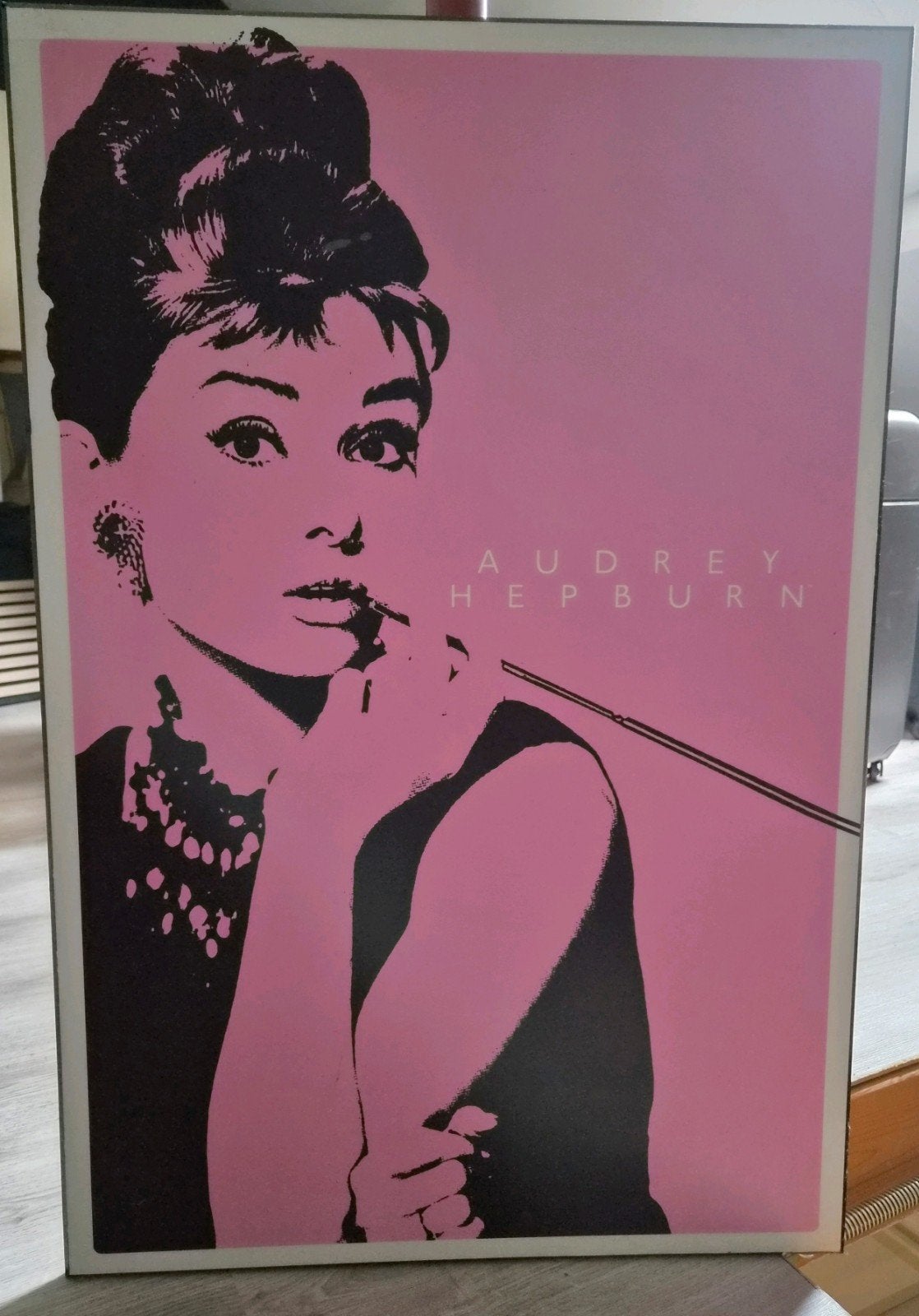Vintage Audrey Hepburn wanddecoratie, Ophalen, Film