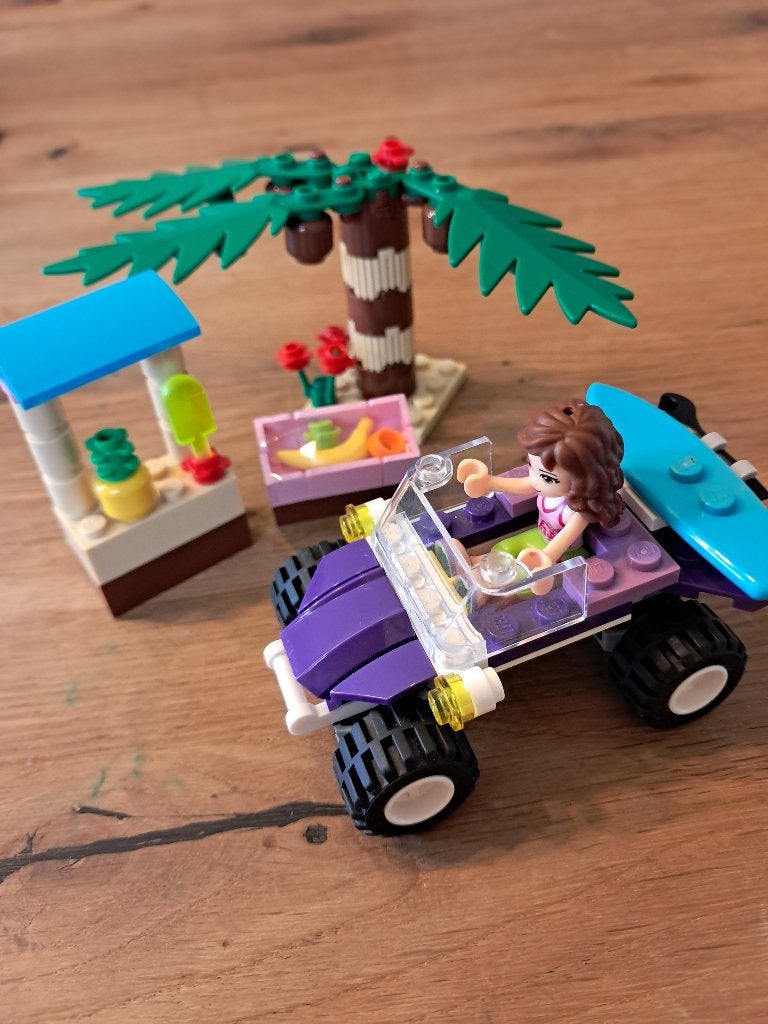 Lego Friends Olivia's strandbuggy, Lego, Inclusief instructies, Ophalen of Verzenden, Zo goed als nieuw