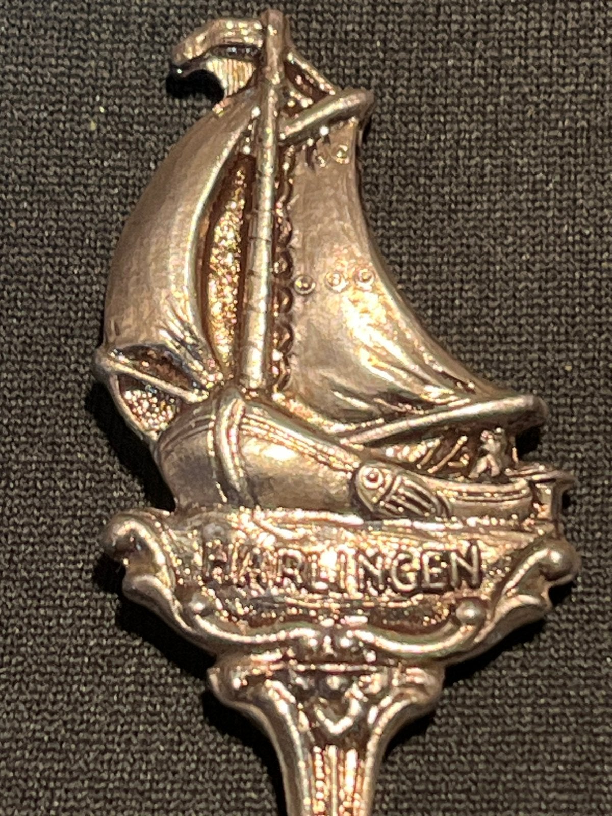 Vintage lepeltje Harlingen., Ophalen of Verzenden