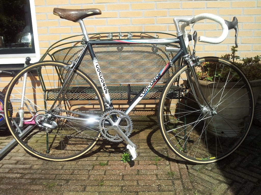Concorde Astore 1992 PDM uitvoering, vintage, 51 cm., Gebruikt, Velgrem, Versnellingen, 49 tot 53 cm