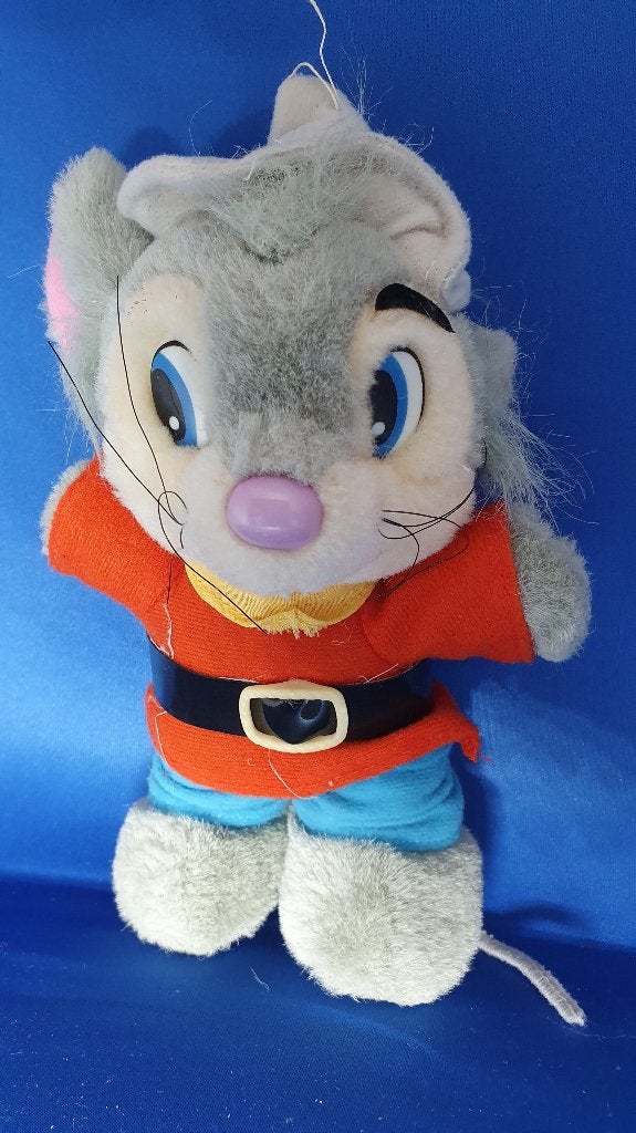 Fievel in het Wilde Westen knuffel. 20 cm. T2, Tweedehands verkoop, Tweedehands verkoop, Gebruikt, Overige typen