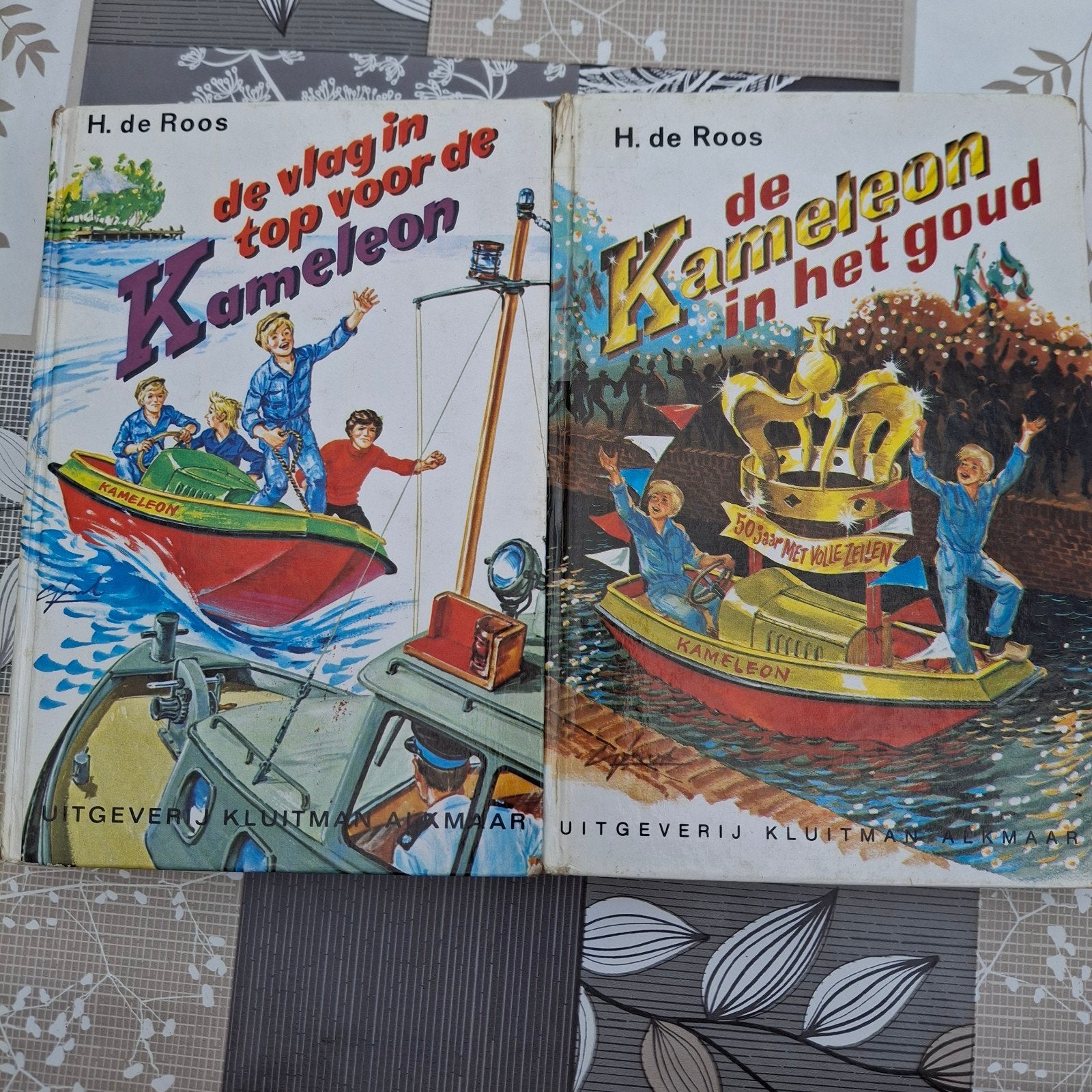 de kameleon (2 stuks), Ophalen, Gelezen