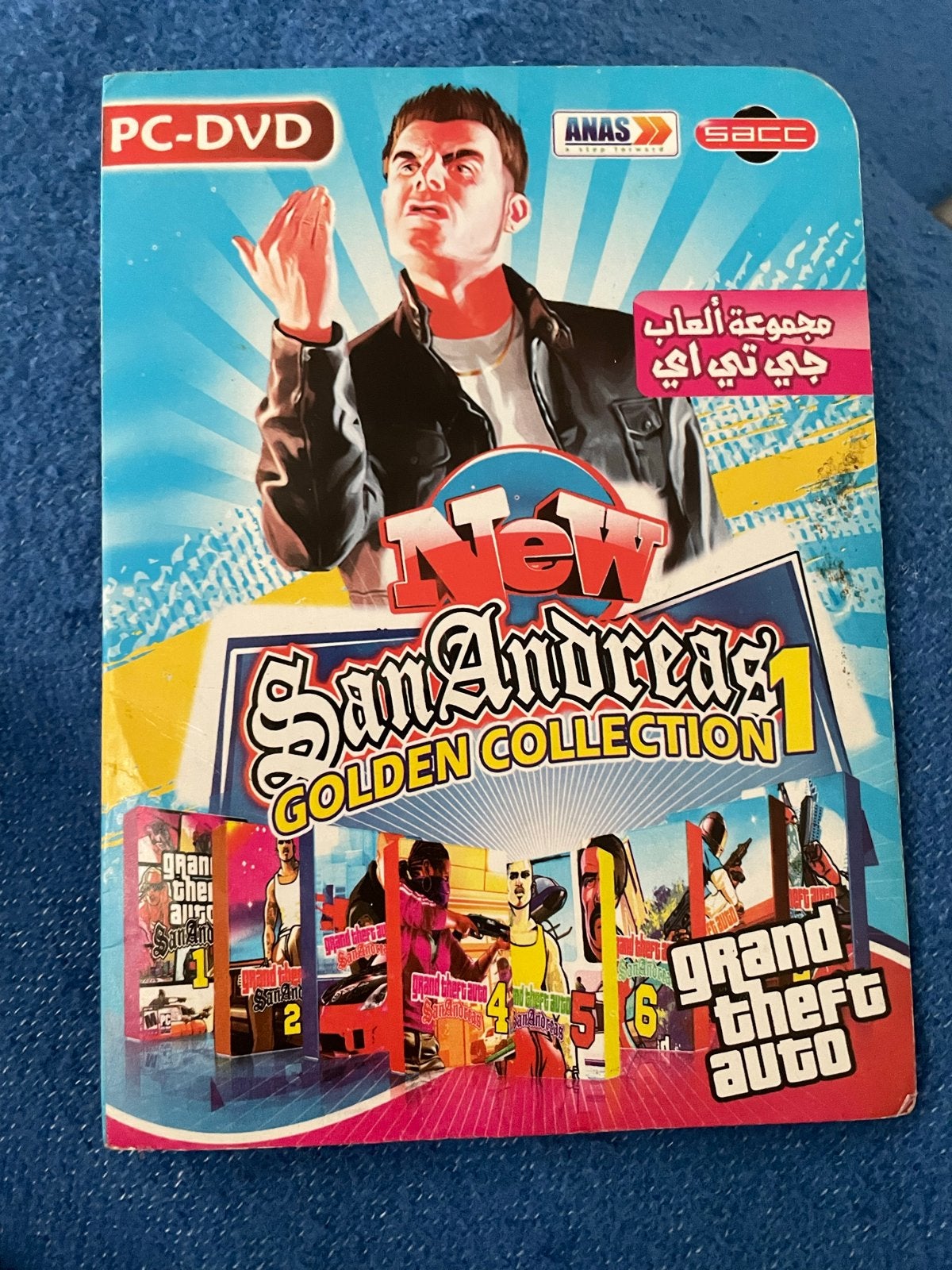 PC-DVD: New San Andreas Golden Collection 1 (8-in-1), Ophalen of Verzenden, Zo goed als nieuw, Avontuur