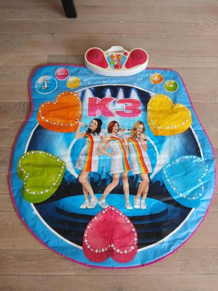 K3 Dansmat - Muziekmat, Kinderen en Baby's, Ophalen of Verzenden, Gebruikt