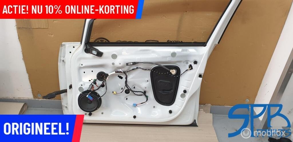GOLF 7 VII LOK1 RECHTSVOOR Voordeur L0K1 RECHTS VOOR DEUR, Nieuw, Ophalen of Verzenden