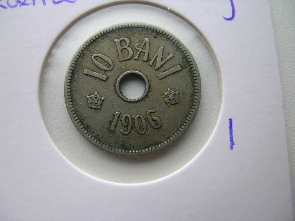 10 Bani 1906 Roemenie, Ophalen of Verzenden, Overige landen, Losse munt