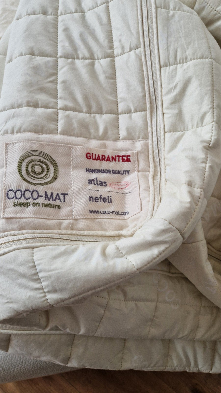 Matras van COCO-MAT, Ophalen, Overige materialen, Tweepersoons, 140 cm