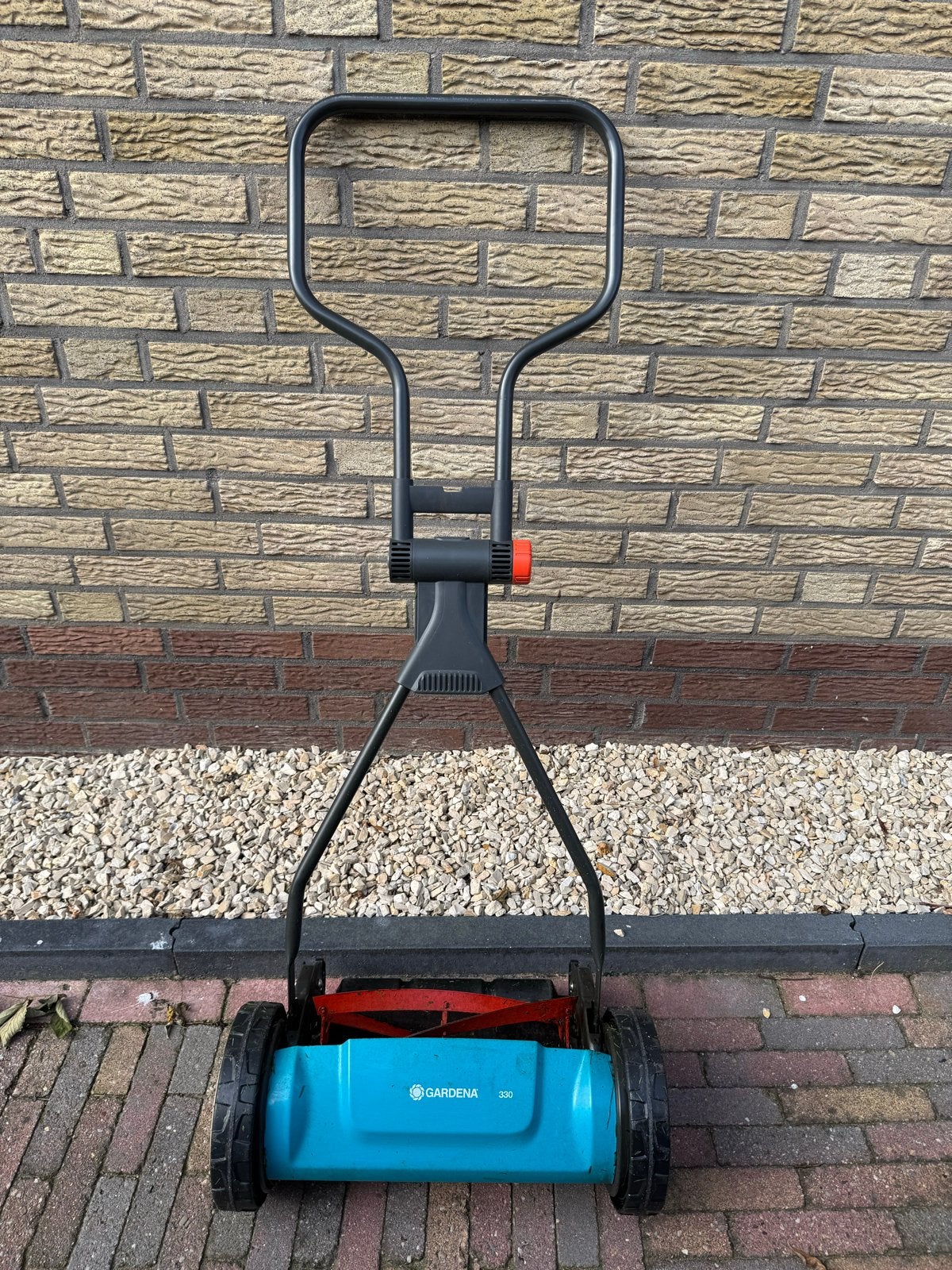 Gardena 330 grasmaaier, Ophalen, Gebruikt, Handgrasmaaier, 30 t/m 39 cm
